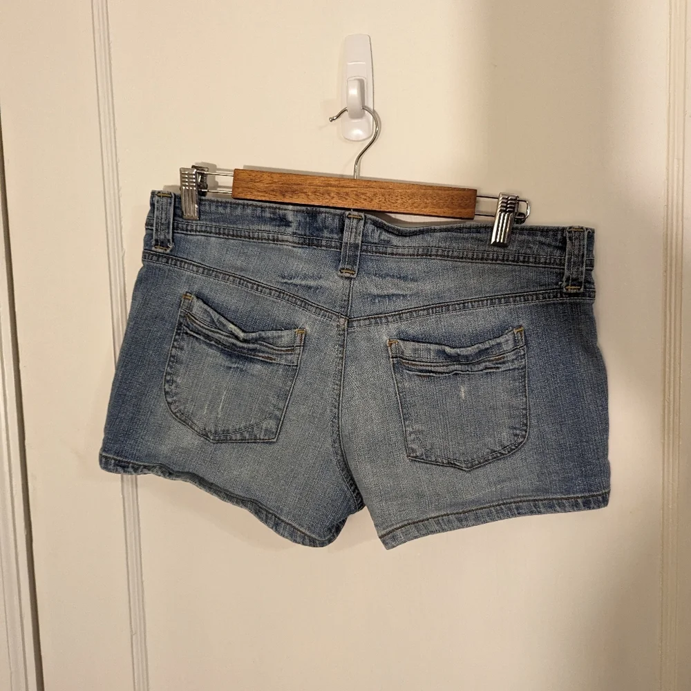 Vintage Ultra low-rise LEI denim shorts